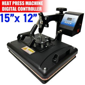 15" Sublimation Heat Press Machine for DIY T-shirts