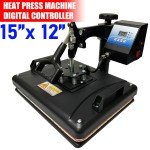 15" Sublimation Heat Press Machine for DIY T-shirts