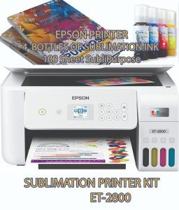 Epson Sublimation Ink and Paper Bundle