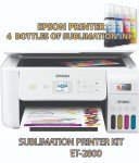 Epson Sublimation Ink and Paper Bundle