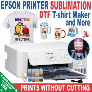 Epson Sublimation Printer with Heat Transfer Bundle