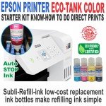 Epson Sublimation Printer with Heat Transfer Bundle