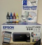 EcoTank ET 2400 Sublimation Printer Bundle Set