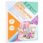 Joyberg 8.5x11 Inch Sublimation Transfer Paper