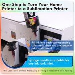 Koala 200ML Black Sublimation Ink Refill Bottles