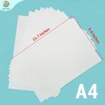 Polytech 50 Sheets Sublimation Paper - 8.5x11