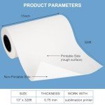 Fast Dry Sublimation Paper Roll - 13" x 328