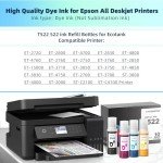 OFFICENTER 10 Bottles 522 Ink Refills for Ecotank