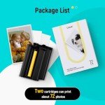 Liene Photo Paper & Ink Cartridge Refill Pack