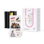 Liene Sticker Paper & Ink Cartridge Bundle