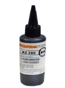 Black Sublimation Ink - 100ML Bottle