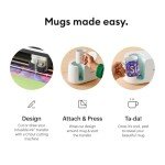 Cricut Blank White Mugs for Sublimation Printing