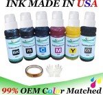 VC DYE Sublimation Ink Bottle Set for ET-8500/8550