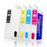 QUTHZZHY Refillable Sublimation Ink Cartridges 4-Pack