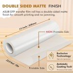 A-SUB DTF Transfer Film Roll, 13" x 32.8ft