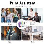 QUTHZZHY Refillable Sublimation Ink Cartridges 4-Pack