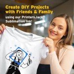 Printers Jack 600ML Sublimation Ink for ET-8550