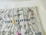 Signed 2013 TPC Sawgrass PGA Flag