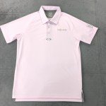 Oakley Men's Pink Golf Polo - TPC Sawgrass