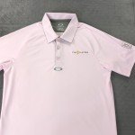Oakley Men's Pink Golf Polo - TPC Sawgrass