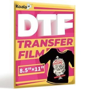 Koala DTF Transfer Film, 50 Sheets, 8.5x11