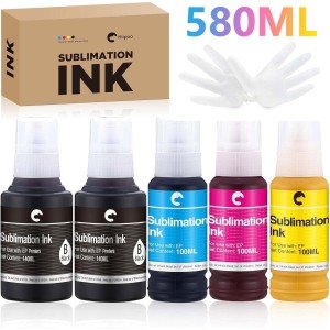 Hiipoo 580ML Sublimation Ink for ET2400 Series