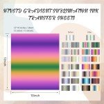Gradient Sublimation Transfer Paper - 15 Sheets 12"x10