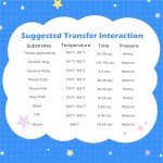 EasyCount E Sublimation Paper 200 Sheets 8.5x11