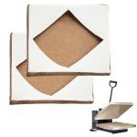 2 Pack Non-Stick Heat Press Platen Covers