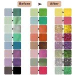 Glitter Transfer Ink Sheets for Heat Press Machines