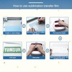 Glitter Transfer Ink Sheets for Heat Press Machines