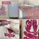 Glitter Transfer Ink Sheets for Heat Press Machines