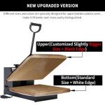 Upgraded Non-Stick Heat Press Platen Wrap Cover