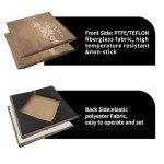 Upgraded Non-Stick Heat Press Platen Wrap Cover