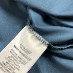 Men's Large Blue Abstract Golf Polo Shirt