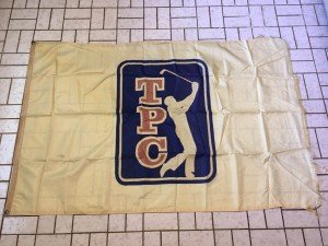 Vintage TPC Sawgrass Golf Flags Set of 4