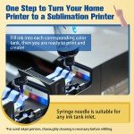 A-SUB Sublimation Ink, Paper & Tape Bundle