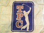 Vintage TPC Sawgrass Golf Flags Set of 4