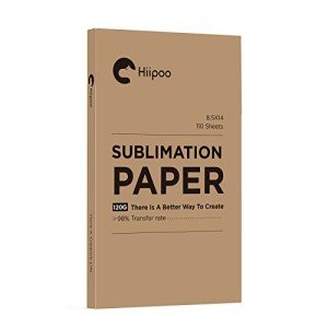 Hiipoo Sublimation Paper - 8.5x14 Inch, 110 Sheets