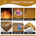 Reusable Teflon Heat Press Covers - 15x15 Inch