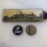 TPC Sawgrass Golf Bag Tag with 2 Markers