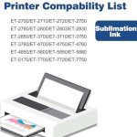 Couleuris Sublimation Ink Refill Bottles for Epson