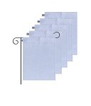 EZHVA Double-Sided Sublimation Blank Polyester Flags