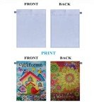 EZHVA Double-Sided Sublimation Blank Polyester Flags