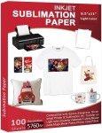 Sublimation Paper & Ink Bundle for Epson Printers