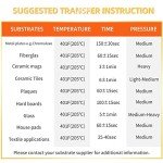 A-SUB 8.5x11 Inch Sublimation Paper - 110 Sheets