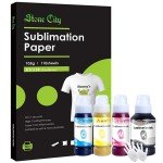 Sublimation Printer Starter Bundle: Paper & Ink