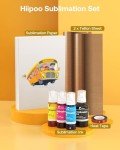 Hiipoo Ink and Paper Bundle for Sublimation Printers