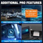 XTOOL D8W Wireless OBD2 Scanner with ECU Coding