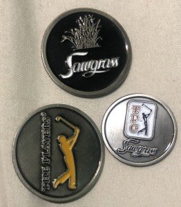 Sawgrass Sublimation Golf Ball Markers - 3 Pack